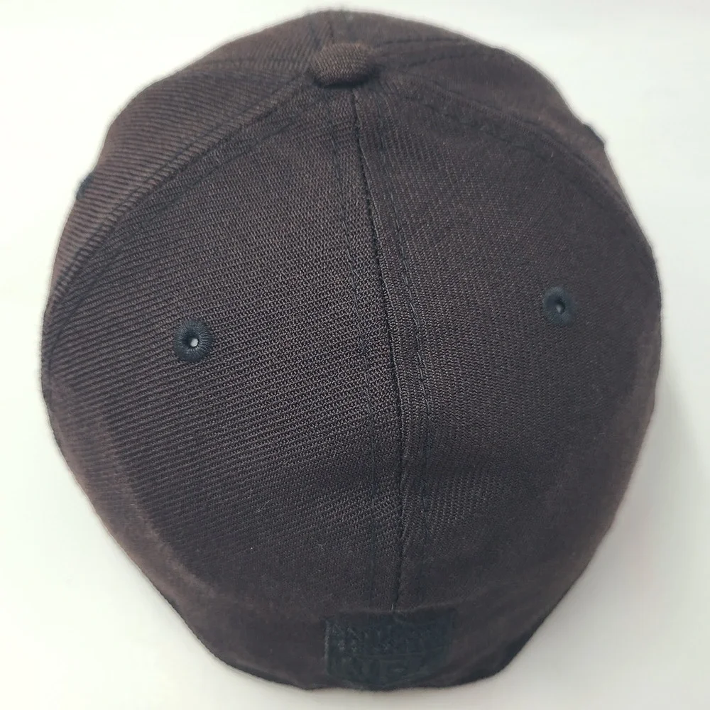 New Orleans Saints Hat Fitted 7 3/8 New Era 59Fifty Faded Black/Brown NFL Men